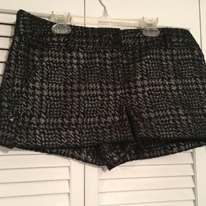 Express Tweed Shorts